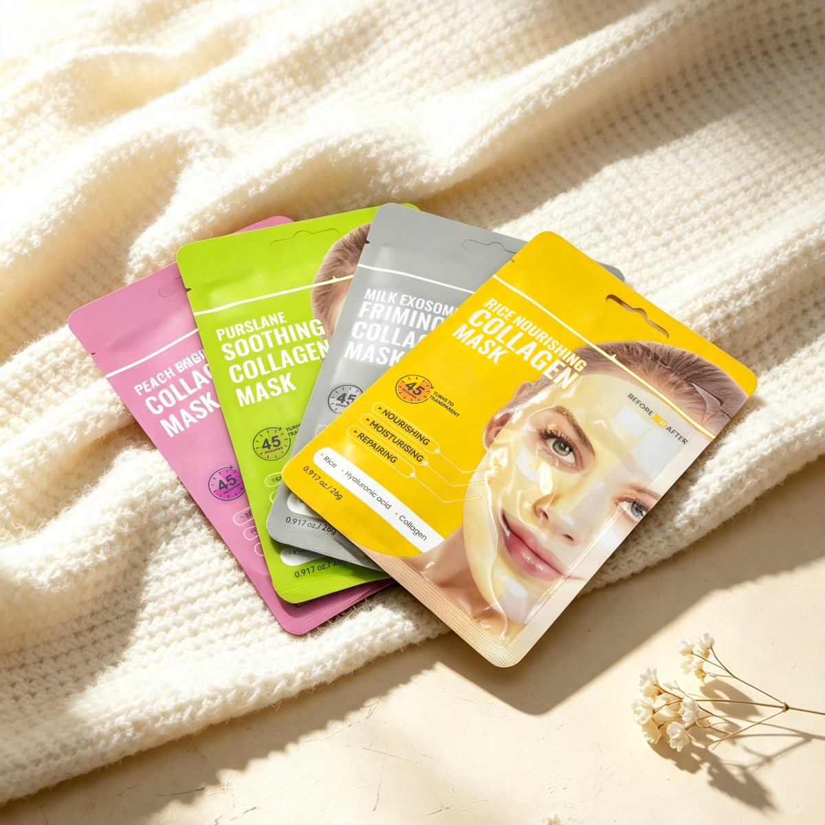 Collagen Transparent Face Mask